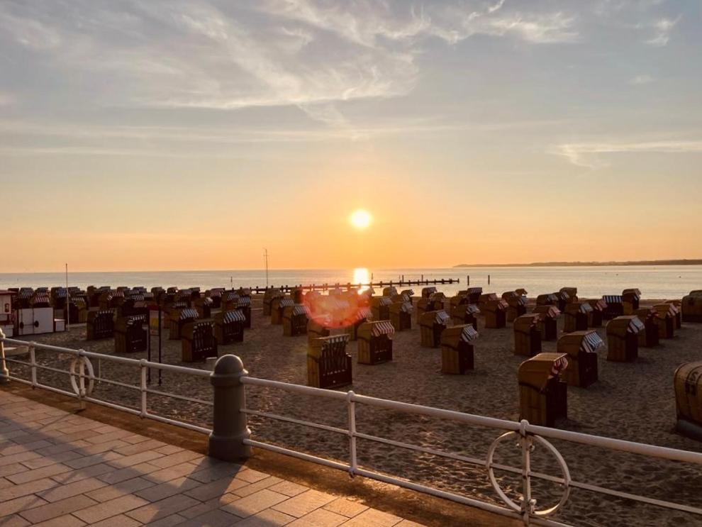 Wohlfuehl Strand Wohnung 'Mein Ankerplatz' Lübeck Eksteriør billede
