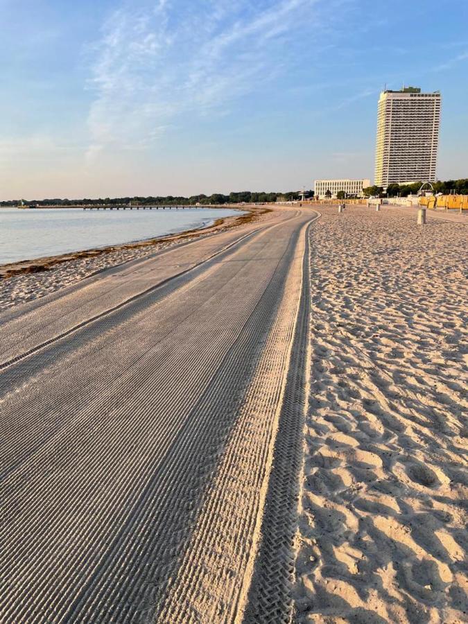 Wohlfuehl Strand Wohnung 'Mein Ankerplatz' Lübeck Eksteriør billede